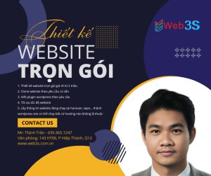 Trần Thịnh nhận thiết kế website, clone giao diện theo yêu cầu